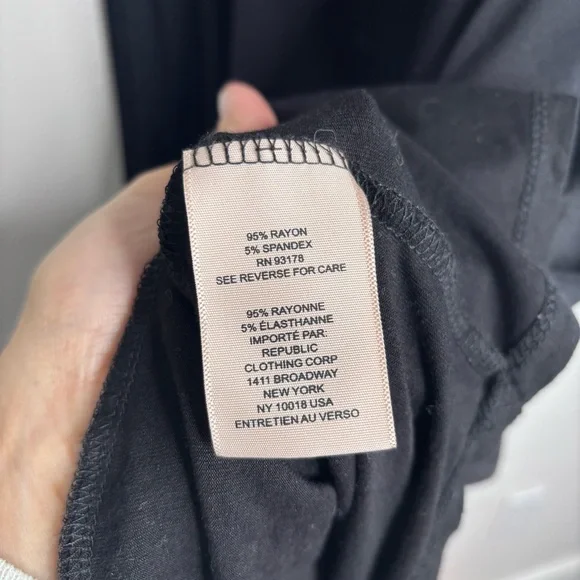 Philosophy Black Stretch Side Pocket Dress Size XL NWT - Picture 6 of 8